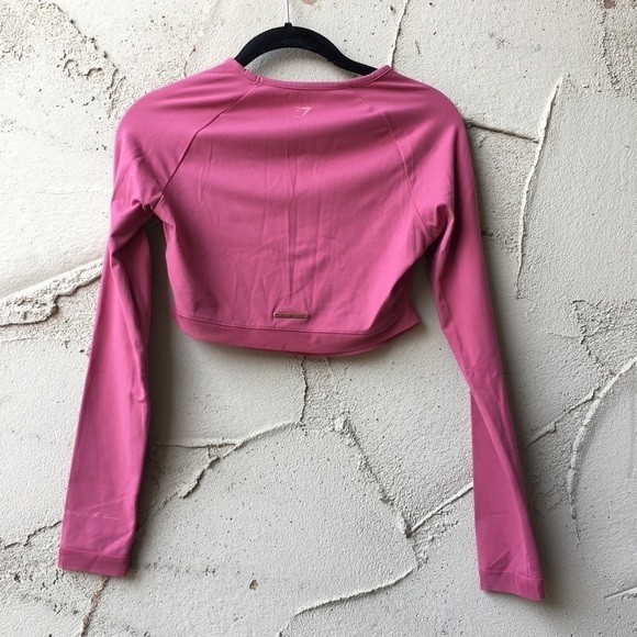 Gymshark x Whitney Simmons Long Sleeve Crop Top - Picture 1 of 8